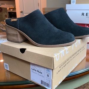 Tom’s Leila Suede Mules